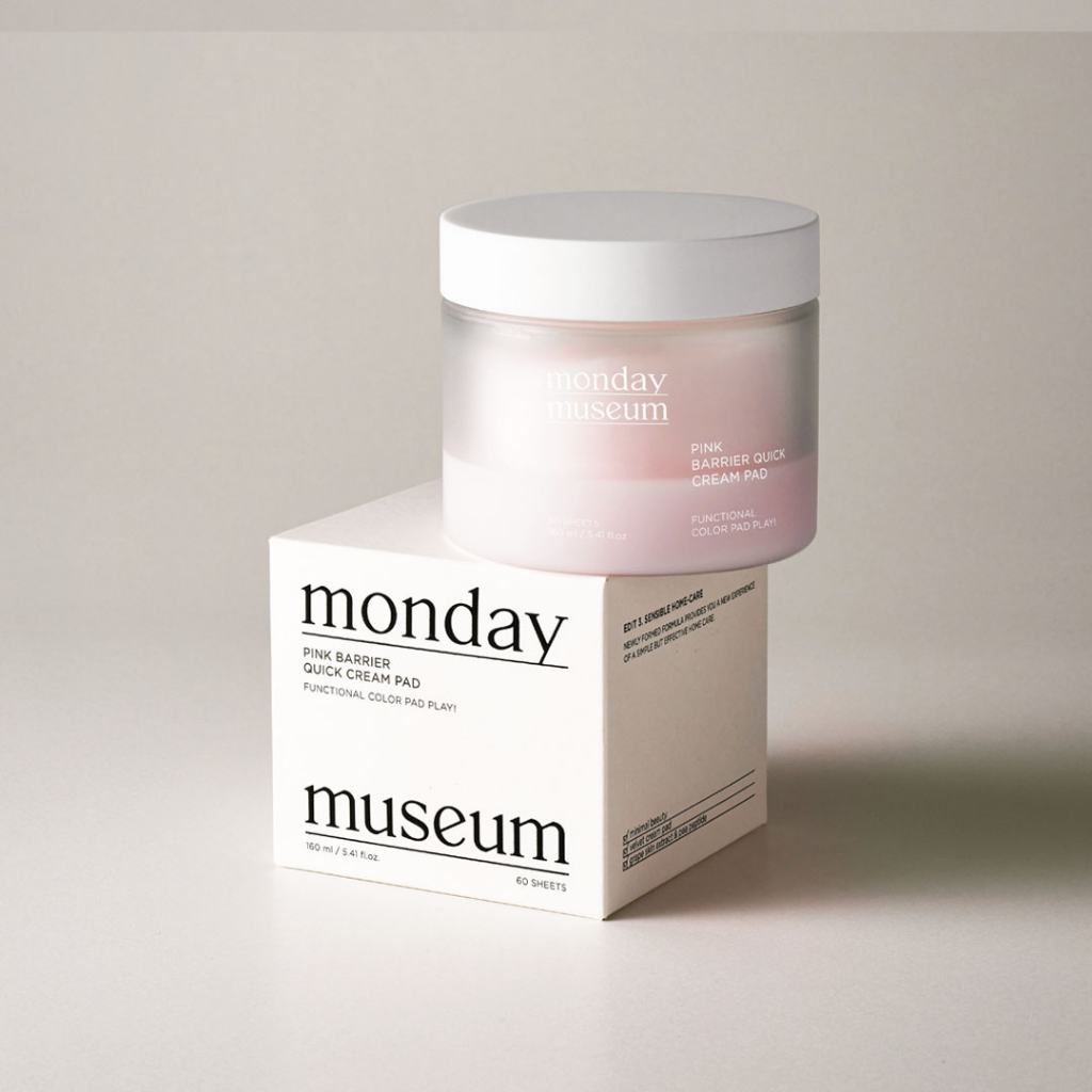 [Monday Museum] Pink Barrier Quick Cream Pad